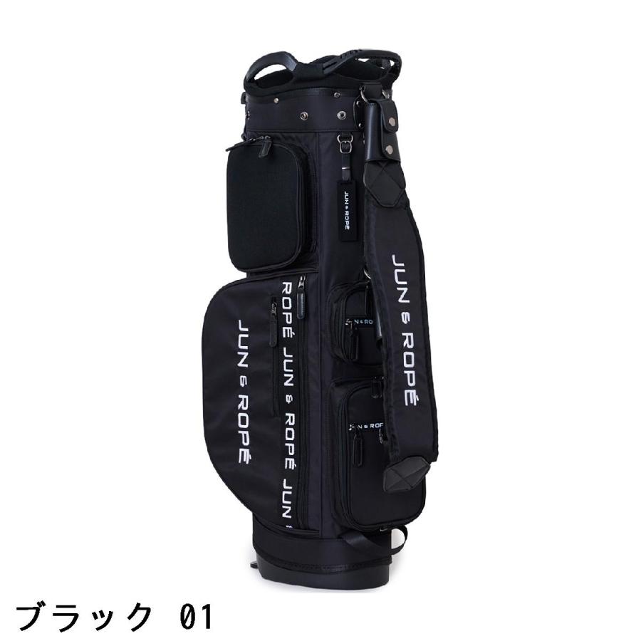 JUN & ROPE ジュンロペ キャディバック スタンド ★美品 JUN&ROPE'（ジュンアンドロペ） ジュン アンド ロペ JUN & ROPE 裏起毛