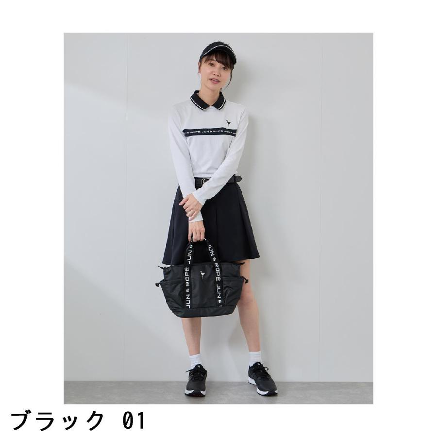 JUN&ROPE' ジュン アンド ロペ JUN & ROPE ロゴテープカートバッグ