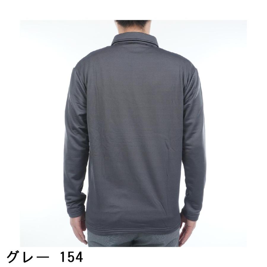 ONOFF（オノフ） ストレッチ 裏起毛 長袖ポロシャツ : GDOゴルフ