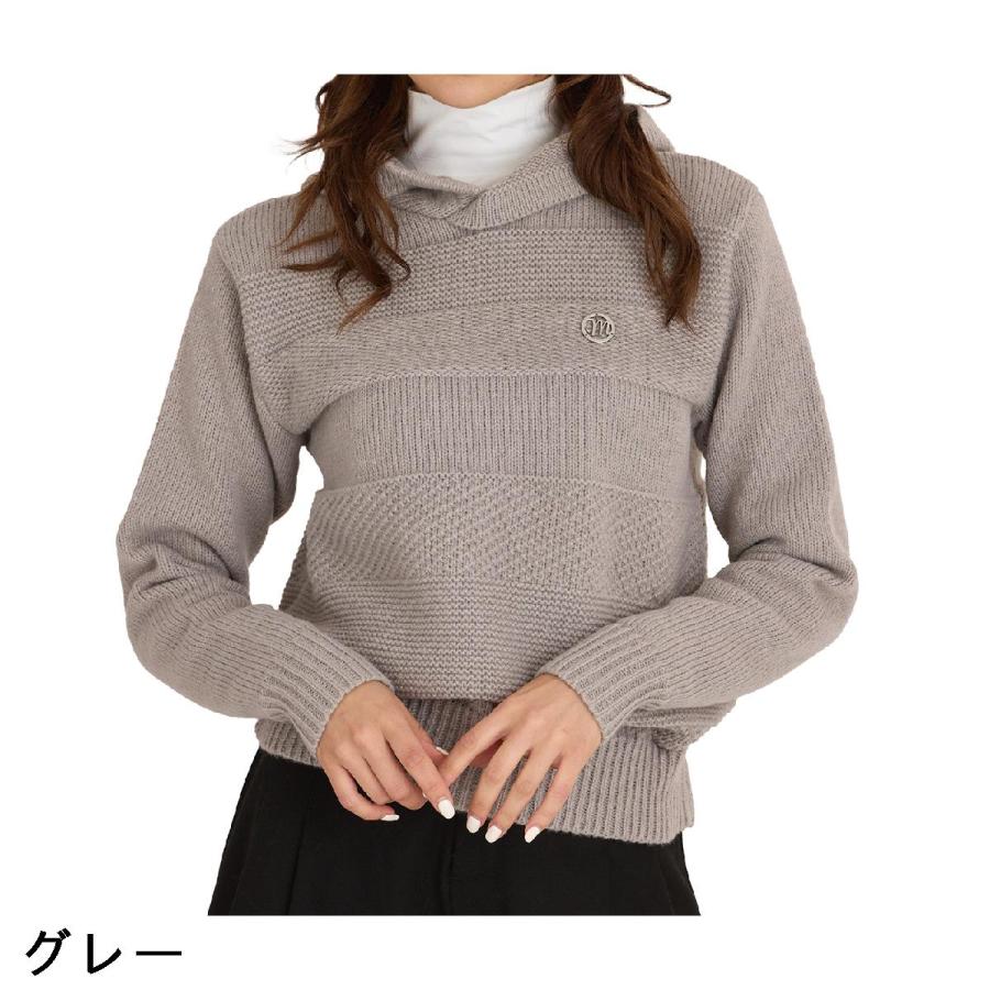 デルソルゴルフ DELSOL GOLF ニットパーカー レディス : GDOゴルフ