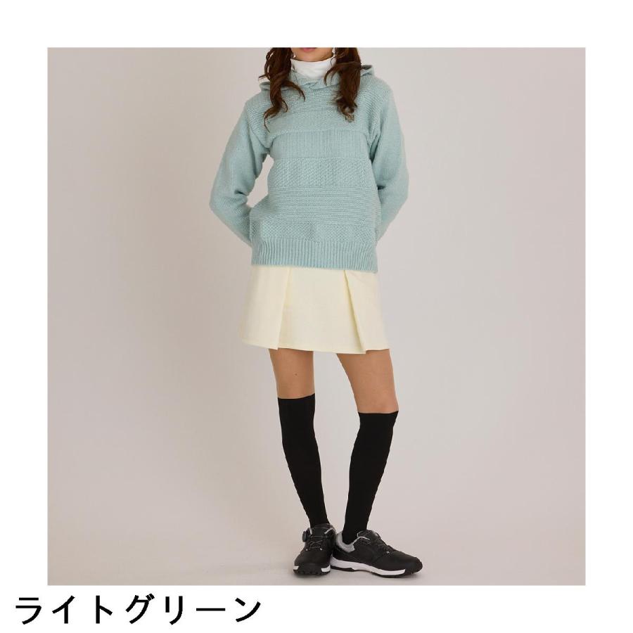 デルソルゴルフ DELSOL GOLF ニットパーカー レディス : GDOゴルフ