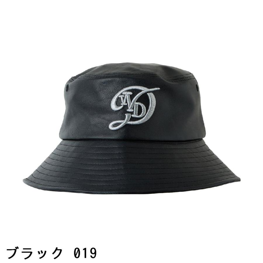 ダンスウィズドラゴン　Dance With Dragon　BBロゴレザー バケットハット ダンスウィズドラゴン Dance With Dragon BBロゴレザー バケットハット