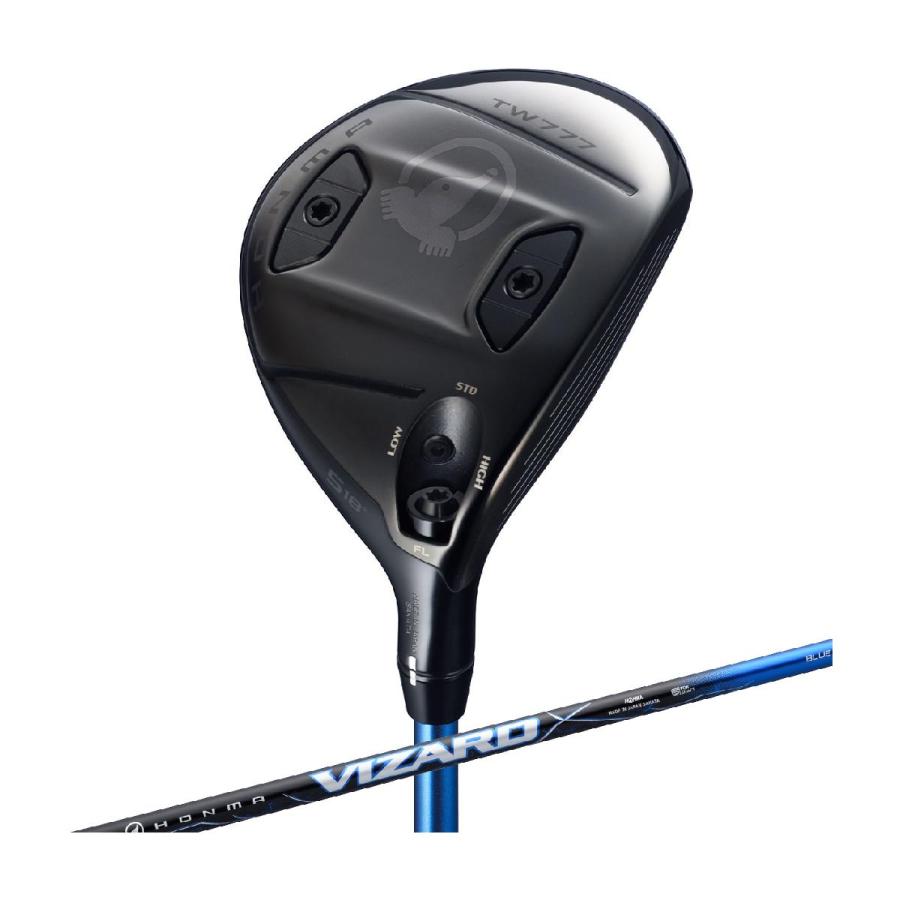 本間ゴルフ TOUR WORLD ツアーワールド TW777 フェアウェイウッド VIZARD BLUE 50／60  シャフト：VIZARD BLUE 50の画像