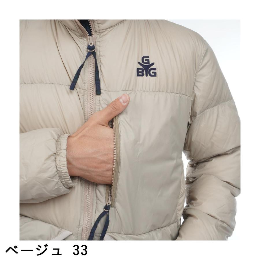 ゴールデンベア GB GOLF SPIKE ダウンブルゾン : GDOゴルフショップ