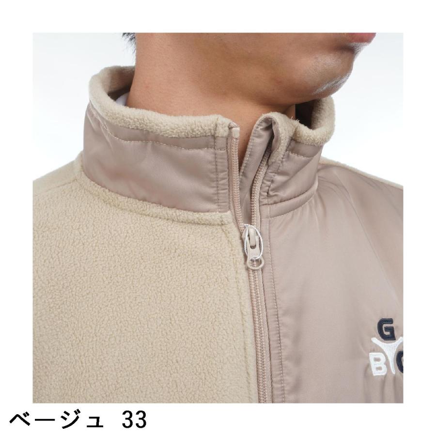 ゴールデンベア GB GOLF SPIKE ハーフジップ フリーススウェット : GDO
