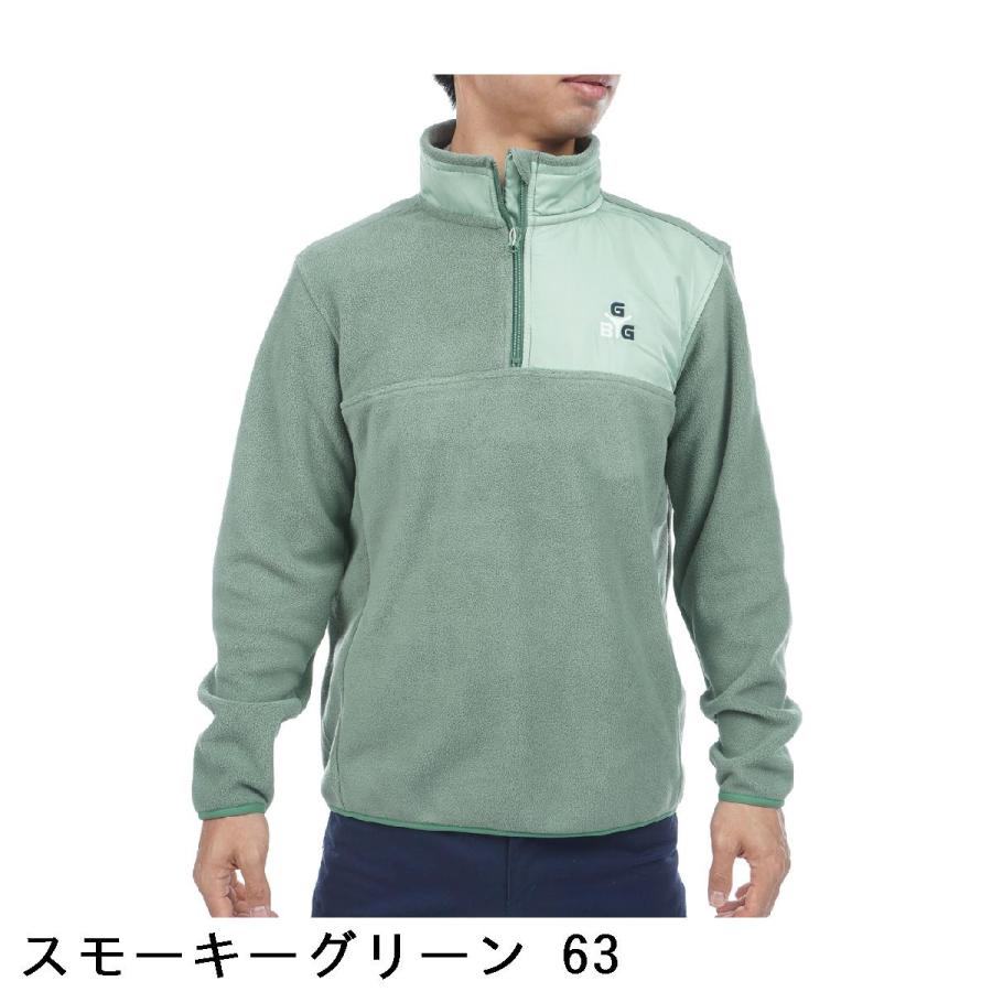 ゴールデンベア GB GOLF SPIKE ハーフジップ フリーススウェット : GDO