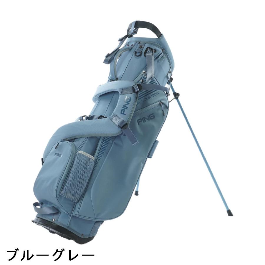 PING ピン キャディバッグ 軽量 スタンド グレー/ブルー ★良品 PING（ピン） アーバンライトスタンドキャディバッグ : GDOゴルフ