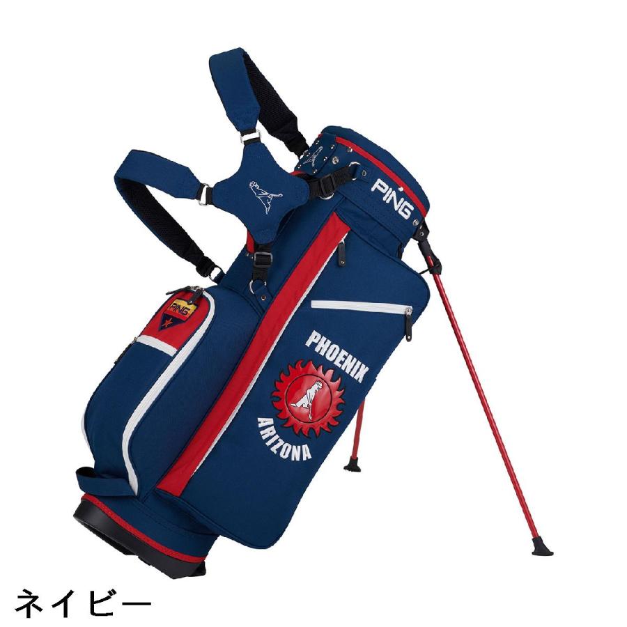 PING スタンドバッグ 青 PING（ピン） レトロスタンドキャディバッグ : GDOゴルフショップ