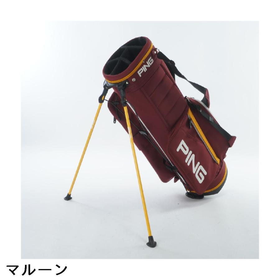 PING 初期モデル　ヴィンテージ　キャディバッグ スタンドバッグ　ビンテージ PING（ピン） レトロスタンドキャディバッグ : GDOゴルフショップ