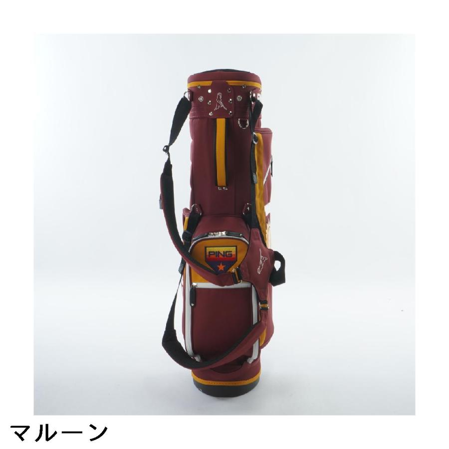 PING（ピン） レトロスタンドキャディバッグ : GDOゴルフショップ