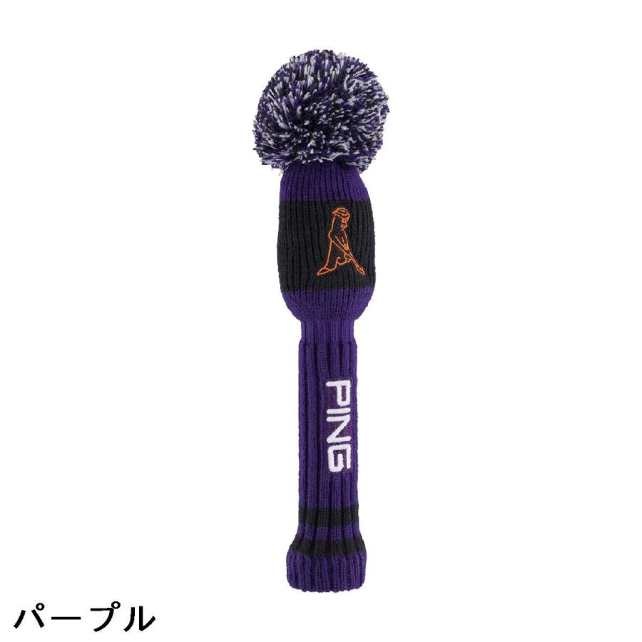 PING（ピン） レトロニットヘッドカバー ハイブリッドUT用 : GDOゴルフ