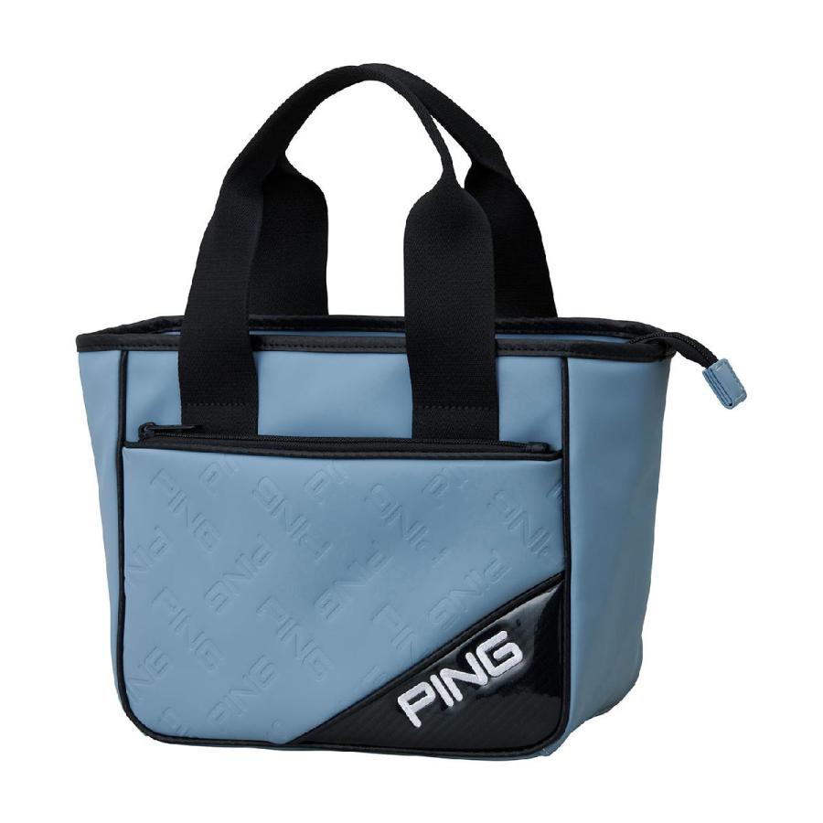 PING（ピン） エンボスラウンドトートバッグ : GDOゴルフショップ