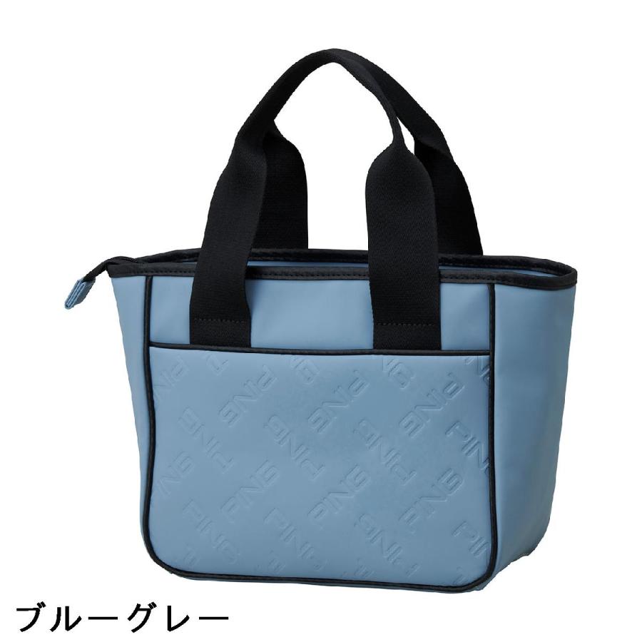 PING（ピン） エンボスラウンドトートバッグ : GDOゴルフショップ