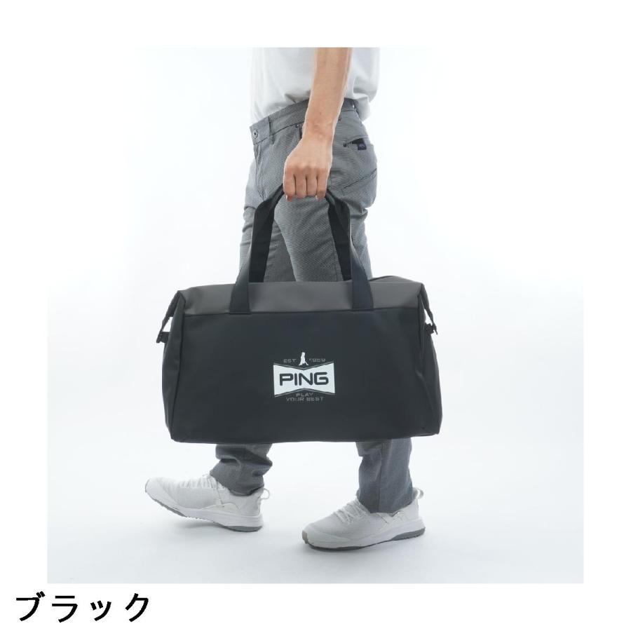 ピン PING 2WAY ソフトポリウレタンボストンバッグの画像