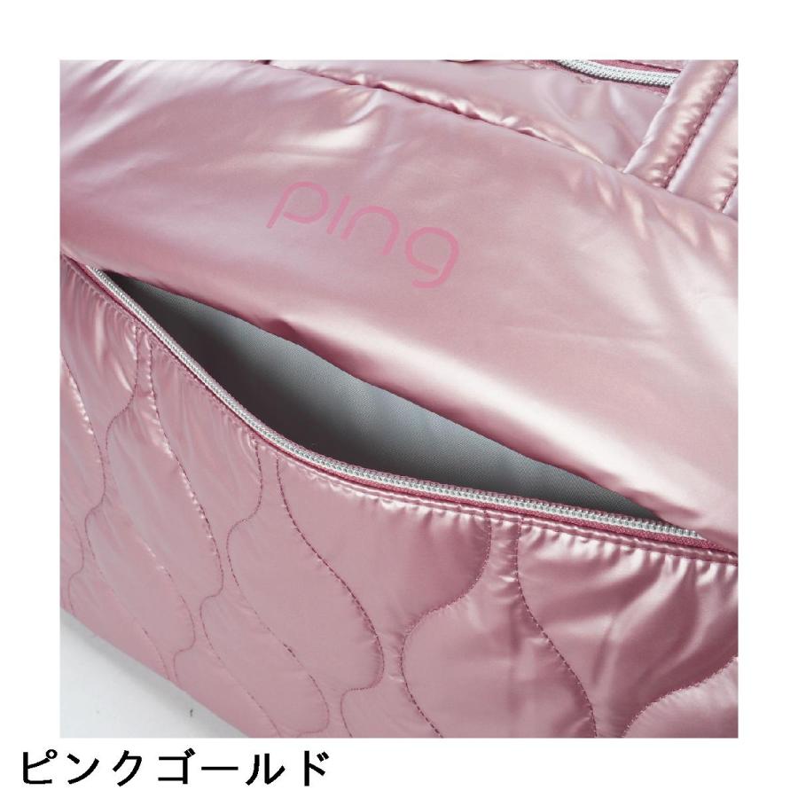 PING（ピン） パフィーボストンバッグ レディス : GDOゴルフショップ