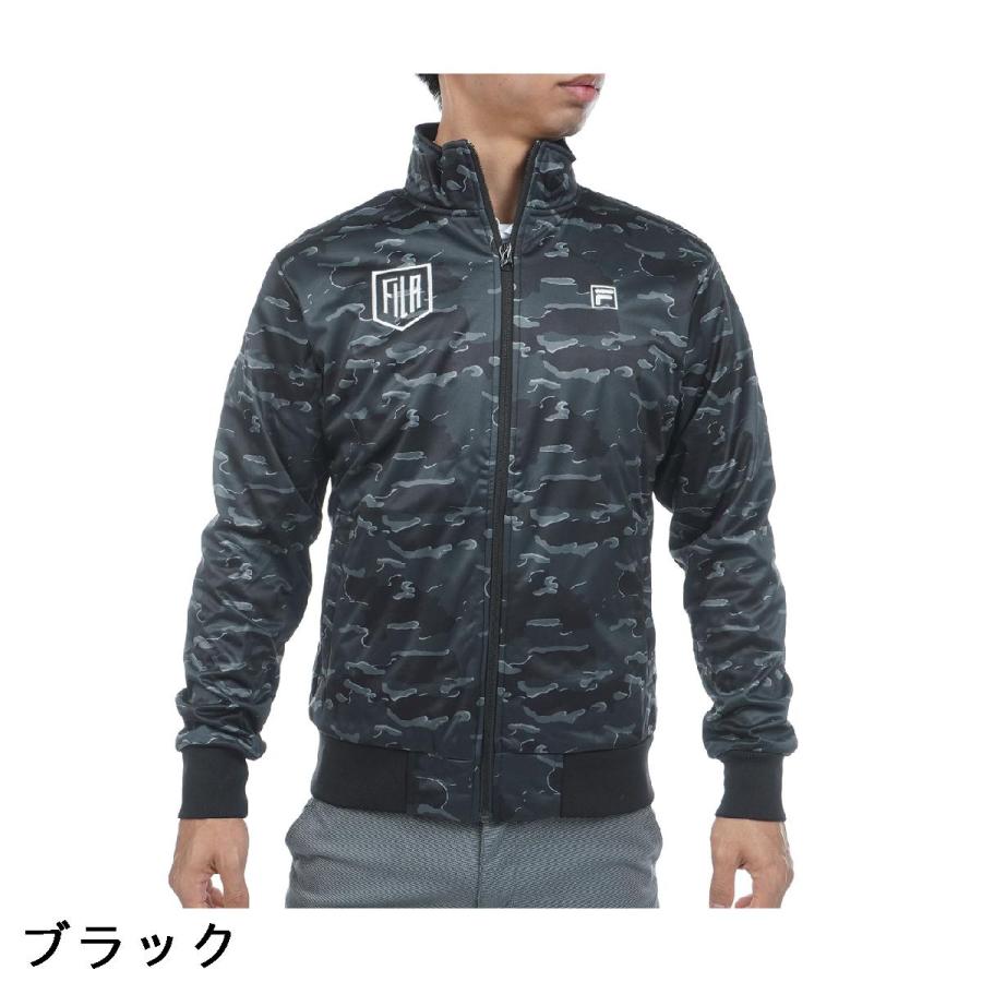 FILA（フィラ） FILA GOLF ストレッチ カモ柄 ボンディングブルゾン