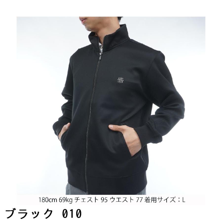 【美品】セントアンドリュース　メンズ防寒ニット　Mサイズ St ANDREWS セントアンドリュース ゴルフウェア 長袖 セーター 秋 冬