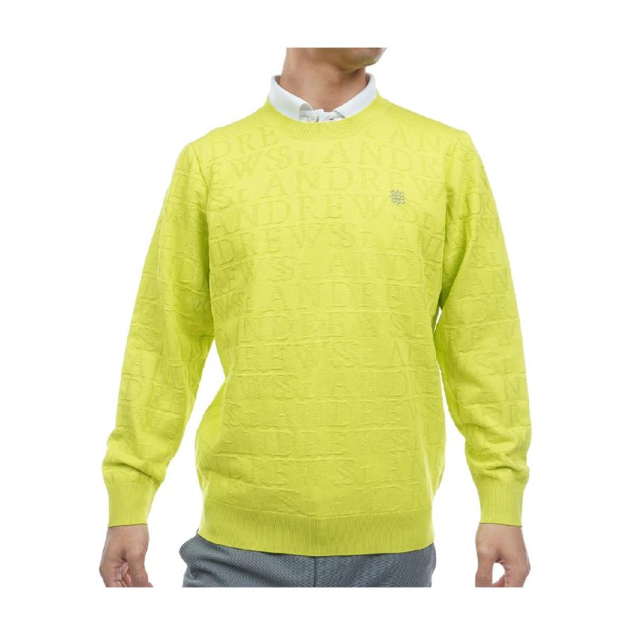 St ANDREWS セント・アンドリュース ダブルロゴジャカードプルオーバー
