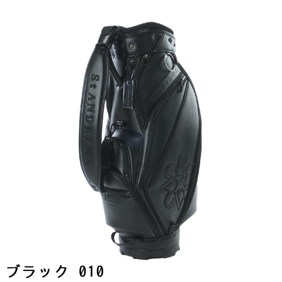 St Andrews キャディバッグ St ANDREWS セント・アンドリュース シンセティックレザーキャディ