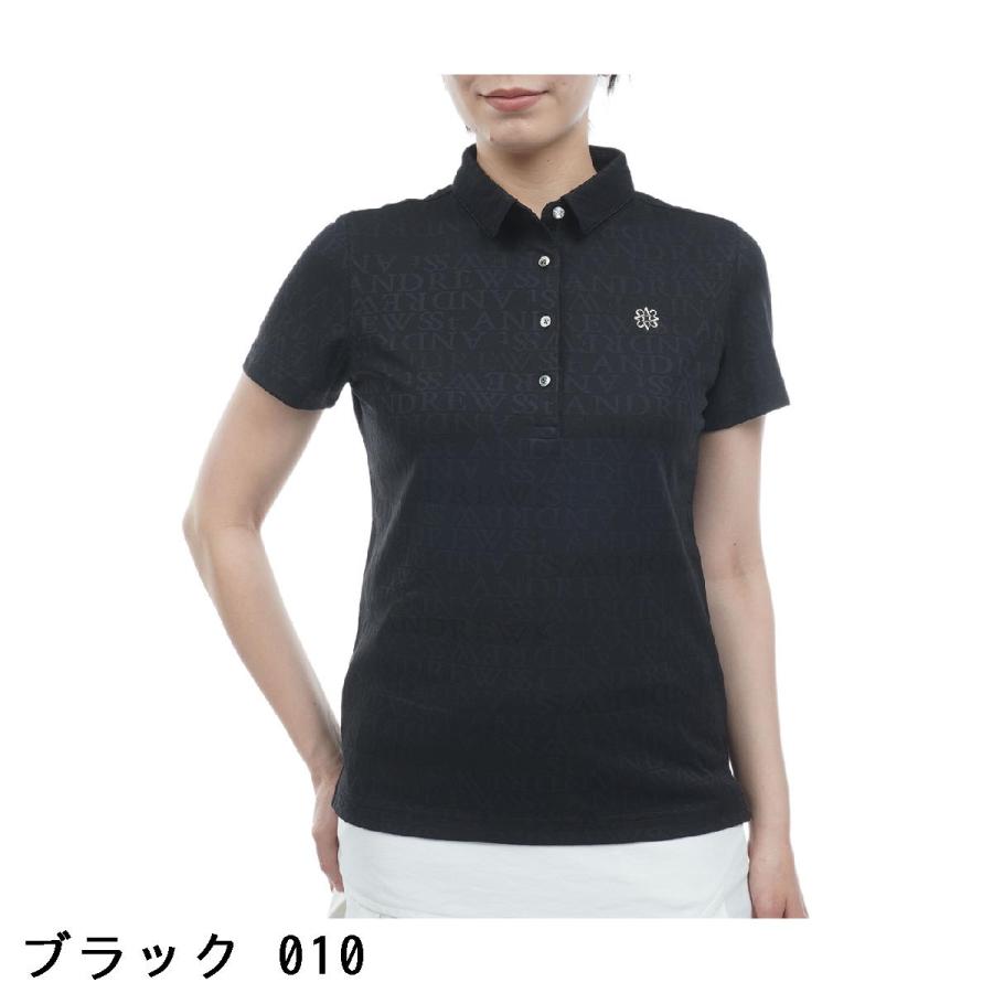 St ANDREWS セント・アンドリュース ダブルロゴジャカード半袖 