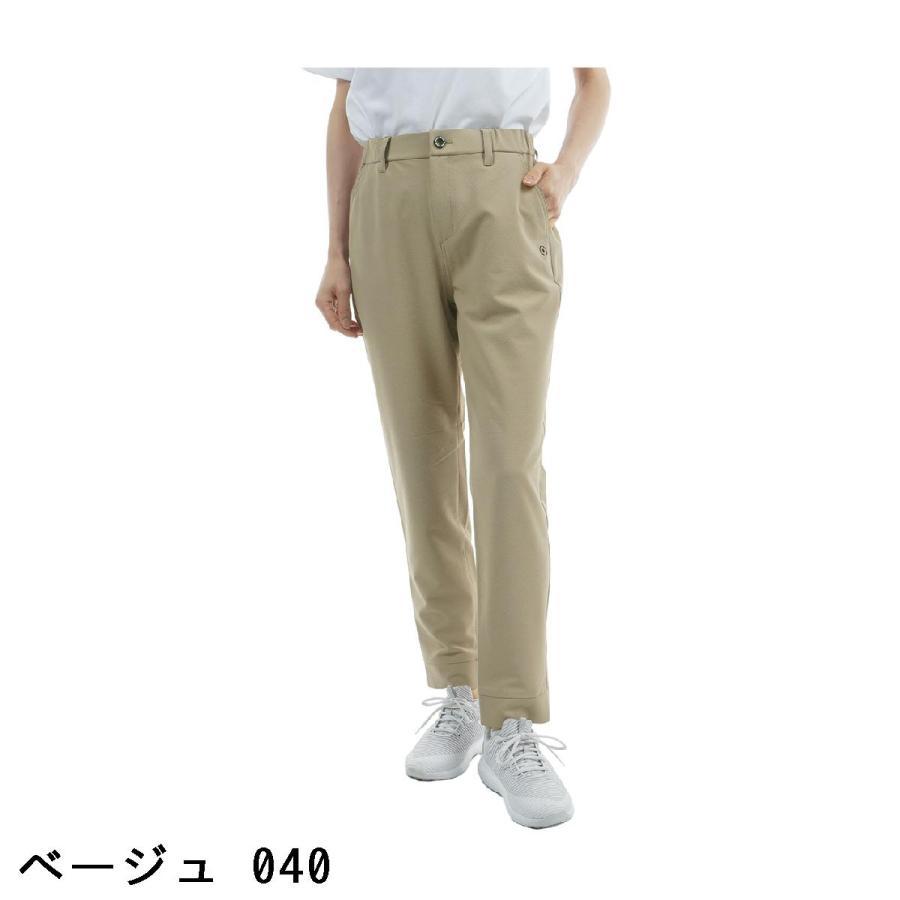 ピン PING ストレッチドビー裾スリットテーパードパンツ レディスの画像