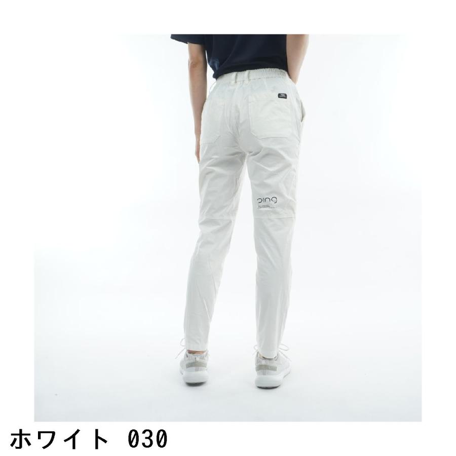 ピン PING ストレッチ冷感テーパードパンツ レディスの画像