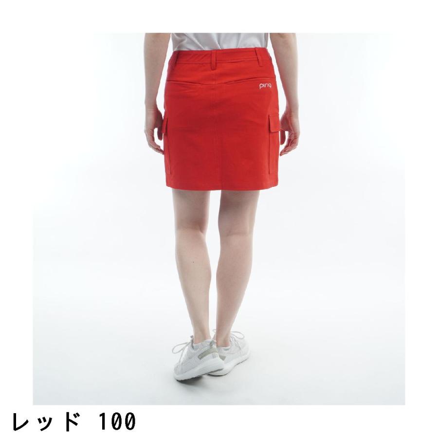 PING（ピン） フィット＆ストレッチサイドポケットスカート レディス