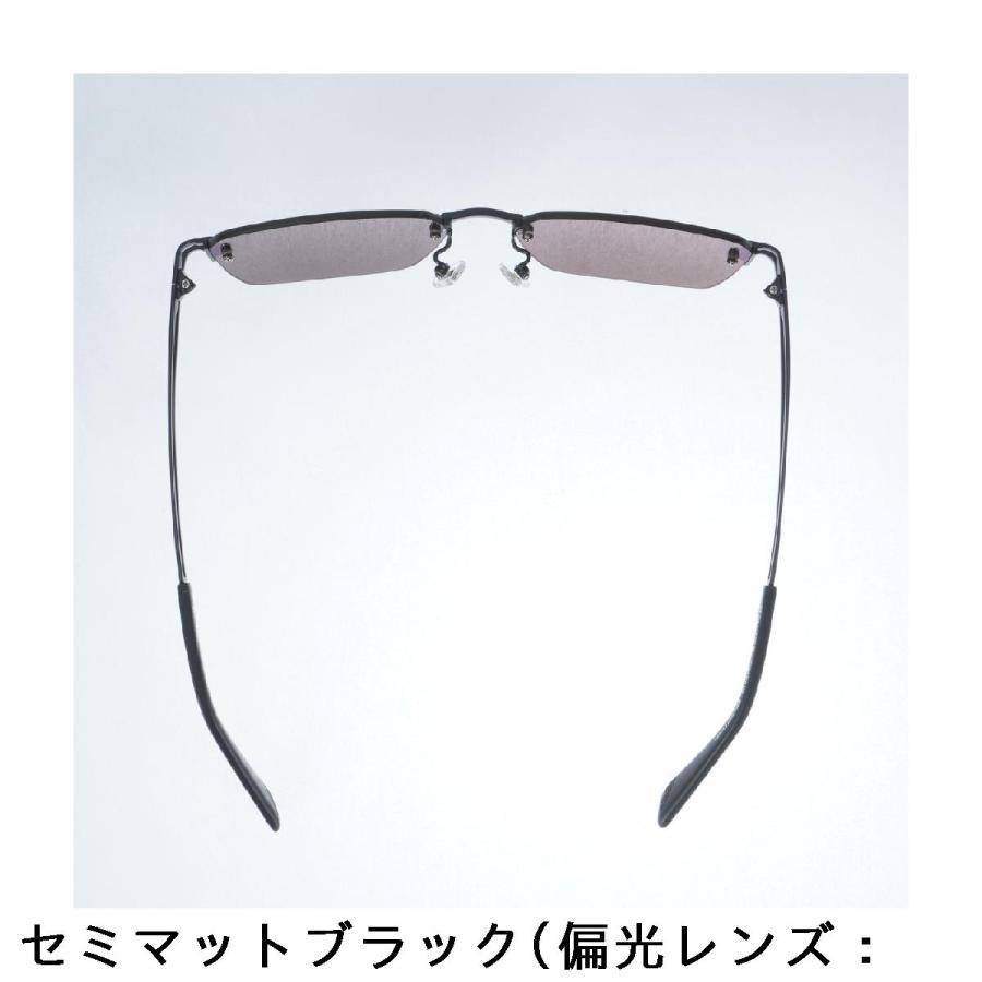 ポリス POLICE スクエアシェイプ 偏光レンズ サングラス_4