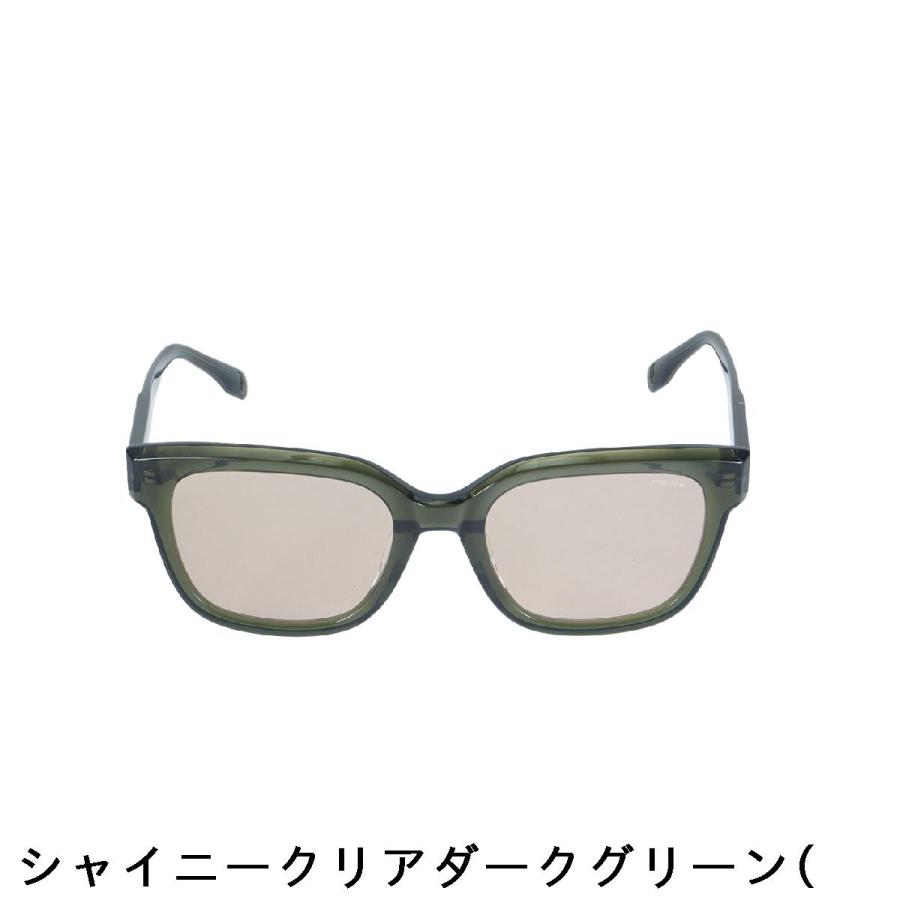 ポリス POLICE スクエアシェイプ アセテートモデル スタンダードレンズ 
