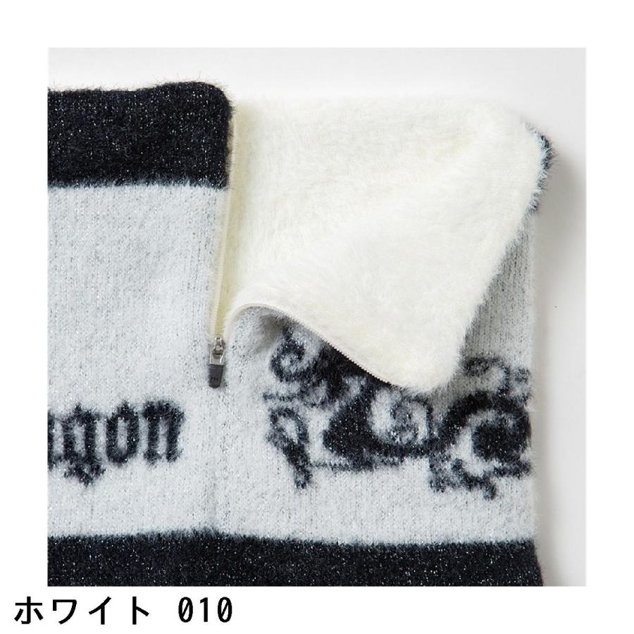 ダンスウィズドラゴン　Dance With Dragon　ラメフェザーネックウォーマー Dance With Dragon（ダンスウィズドラゴン） ラメフェザーネック