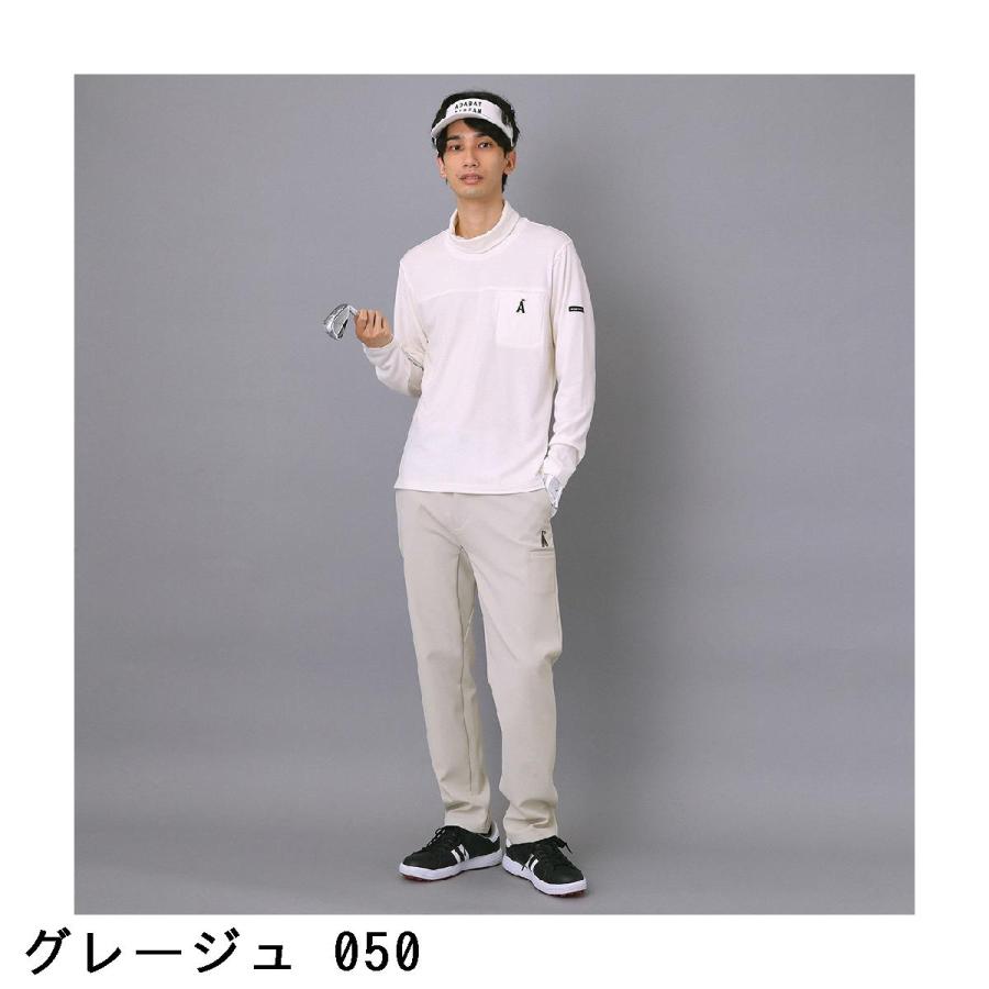 ゴルフ 新品 アダバット ゴルフ 春秋 ストレッチ ジャージパンツ/M(48)
