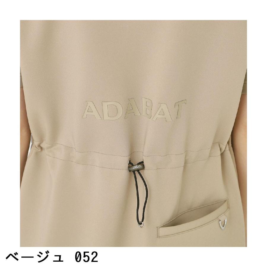 アダバット adabat ライトスムースハーフジップワンピース レディス_11