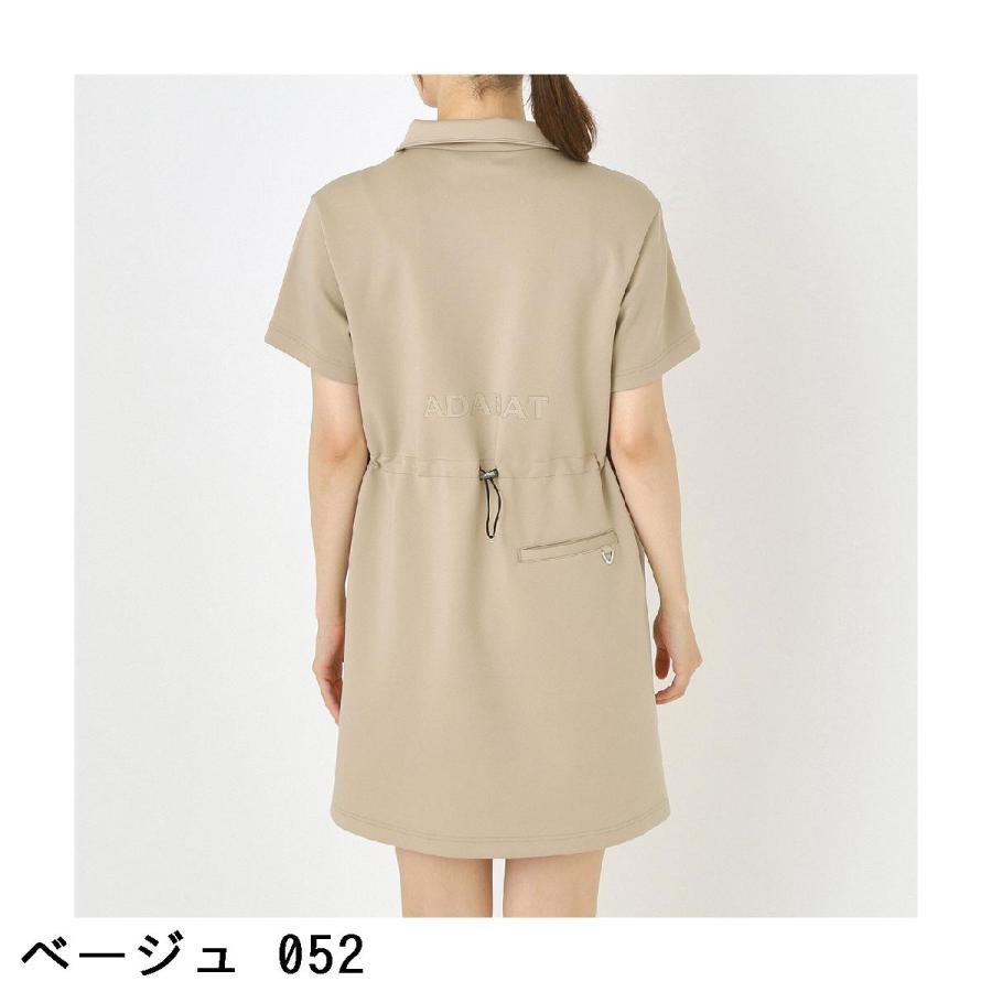 アダバット adabat ライトスムースハーフジップワンピース レディス_3