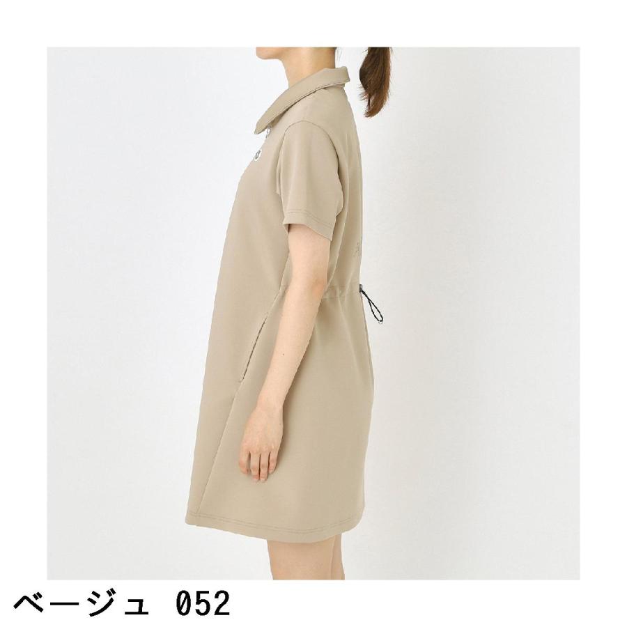 アダバット adabat ライトスムースハーフジップワンピース レディス_4