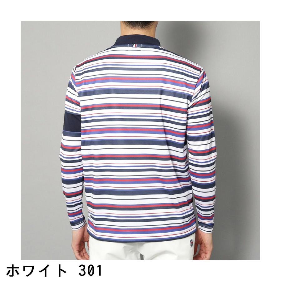 アダバットネイビー ADABAT NAVY UVカット 吸水速乾 マルチボーダー