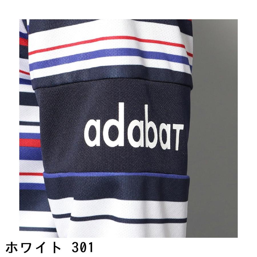 アダバットネイビー ADABAT NAVY UVカット 吸水速乾 マルチボーダー