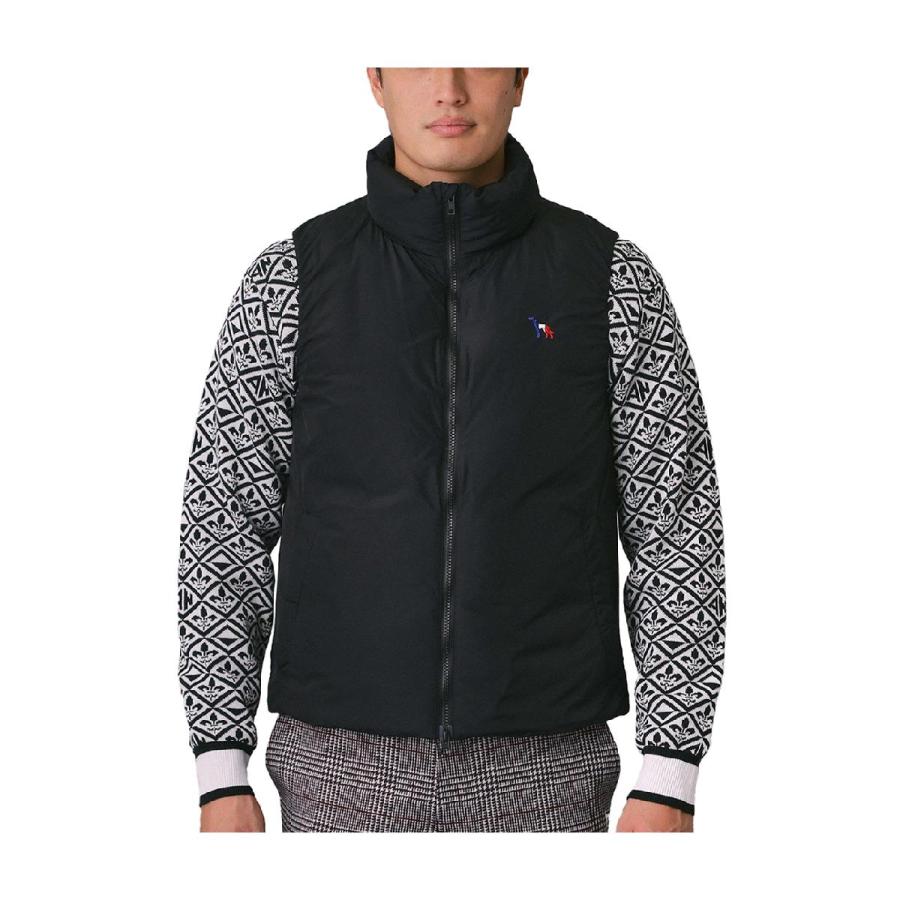 アダバットネイビー ADABAT NAVY 撥水 ジェットブラックダウンベスト