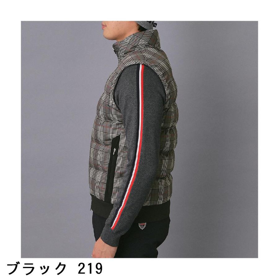 アダバットネイビー ADABAT NAVY ストレッチ 撥水グレンチェック中綿
