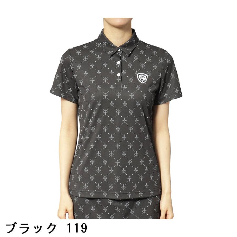 アダバットネイビー ADABAT NAVY 吸水速乾 フルールドリス半袖ポロシャツ レディスの画像