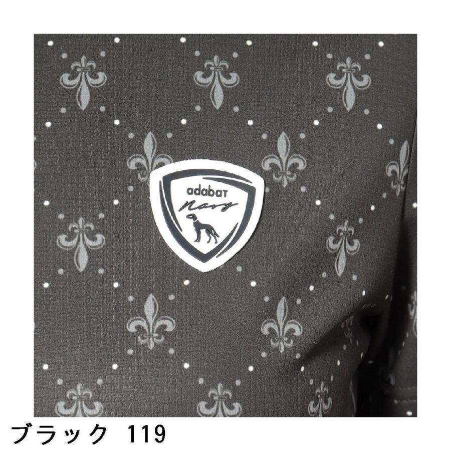 アダバットネイビー ADABAT NAVY 吸水速乾 フルールドリス半袖ポロシャツ レディスの画像