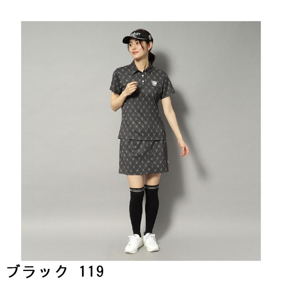 アダバットネイビー ADABAT NAVY 吸水速乾 フルールドリス半袖ポロシャツ レディスの画像
