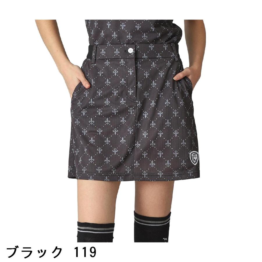 アダバット レディース ゴルフスカート ネイビー アダバットネイビー ADABAT NAVY 吸水速乾 フルールドリスストレッチ