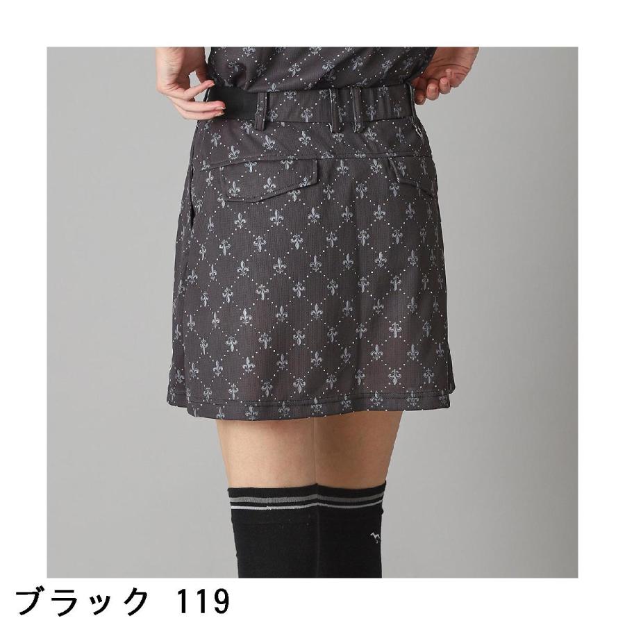 アダバット レディース ゴルフスカート ネイビー アダバットネイビー ADABAT NAVY 吸水速乾 フルールドリスストレッチ