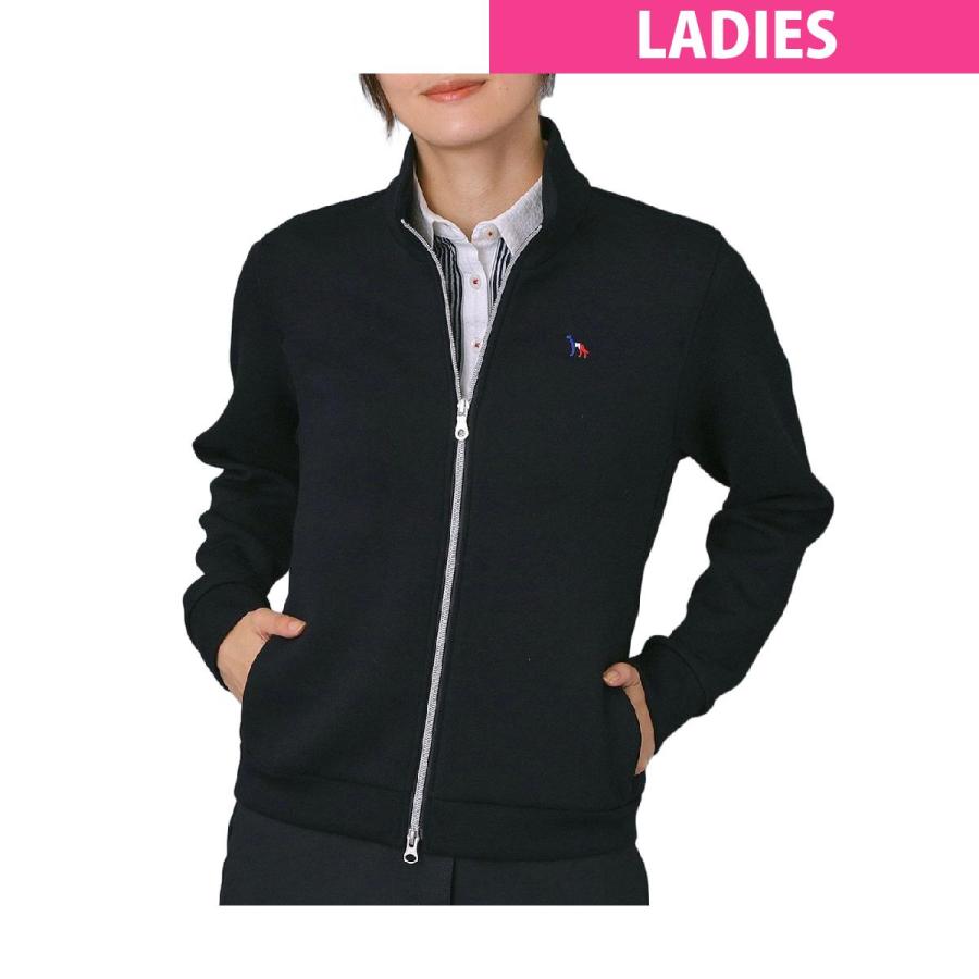 アダバットネイビー　ADABAT NAVY　ストレッチ ライトスムースジップブルゾン　レディス アダバットネイビー ADABAT NAVY ストレッチ ライトスムースジップ