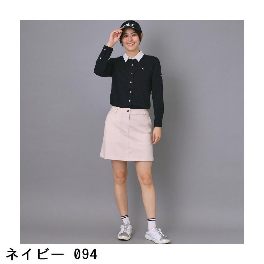 アダバットネイビー ADABAT NAVY 吸水速乾 サッカー長袖シャツ レディスの画像