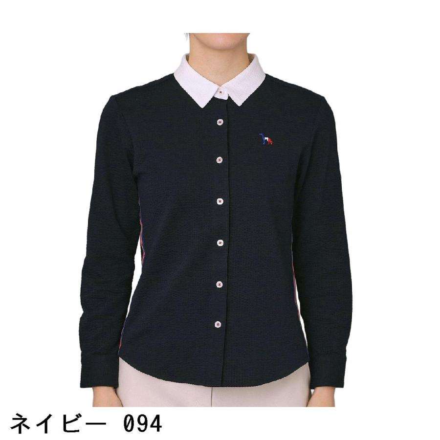 アダバットネイビー ADABAT NAVY 吸水速乾 サッカー長袖シャツ レディスの画像