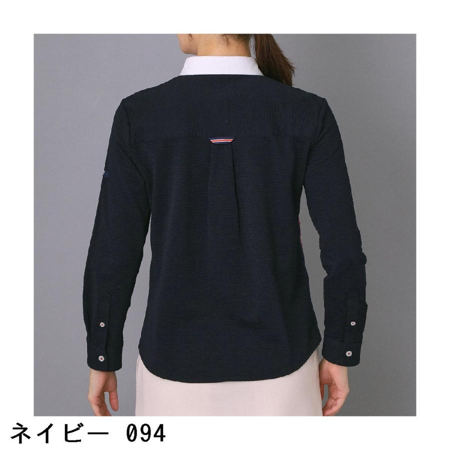 アダバットネイビー ADABAT NAVY 吸水速乾 サッカー長袖シャツ レディスの画像