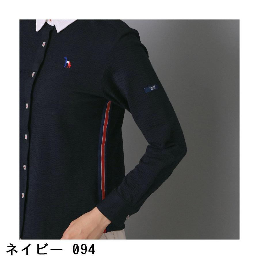 アダバットネイビー ADABAT NAVY 吸水速乾 サッカー長袖シャツ レディスの画像
