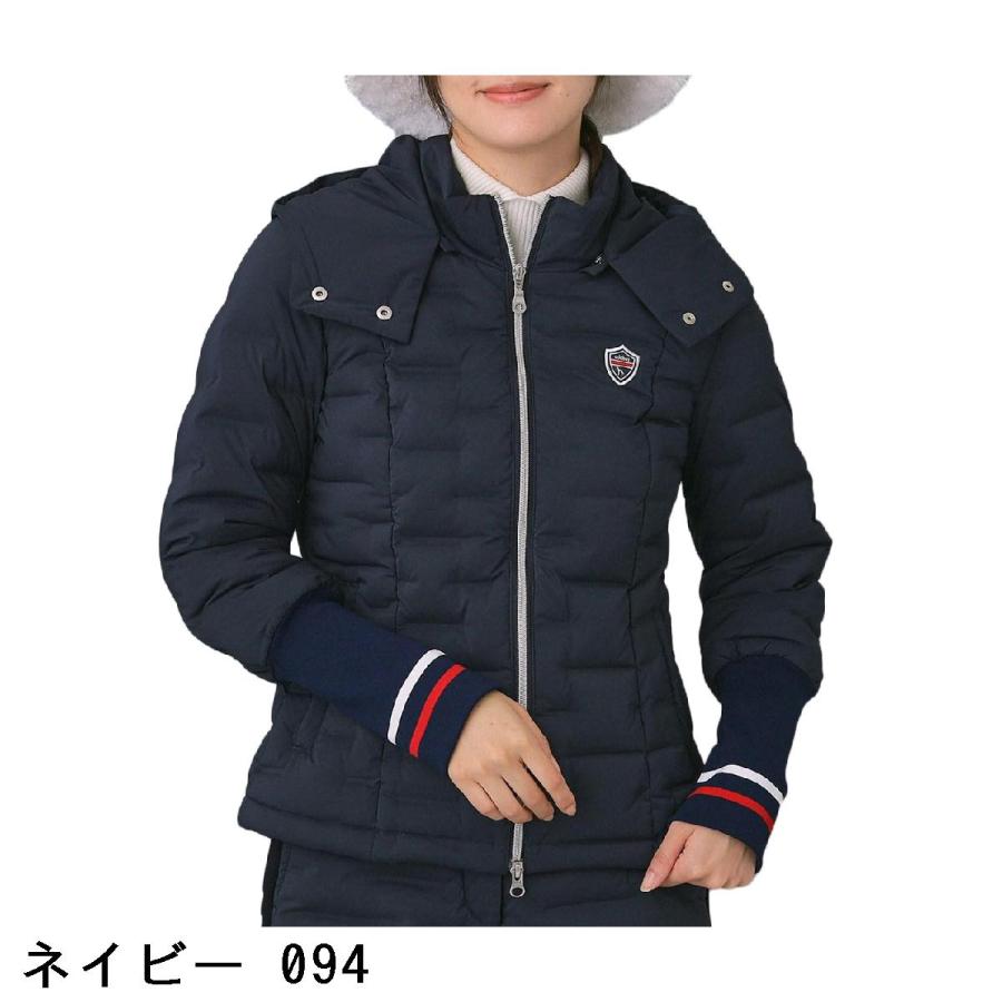 アダバットネイビー ADABAT NAVY ストレッチ 2WAYダウンジャケット