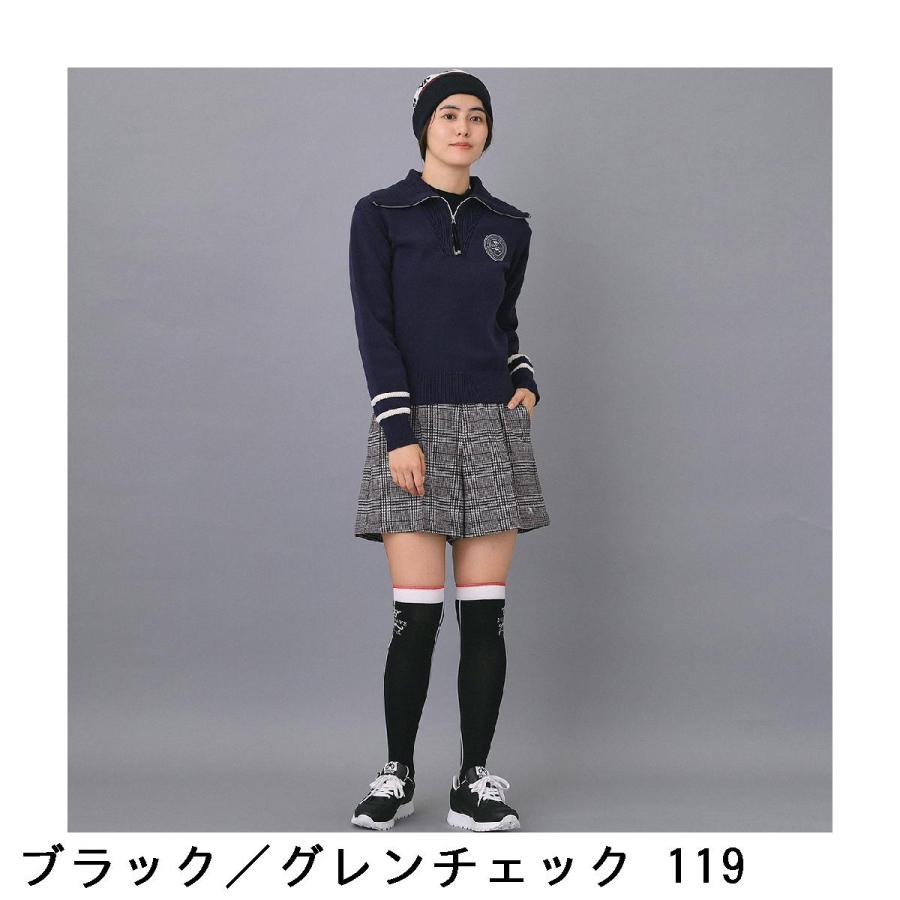 アダバットネイビー ADABAT NAVY ストレッチ ハイブリッドダウンキュロットパンツ レディスの画像